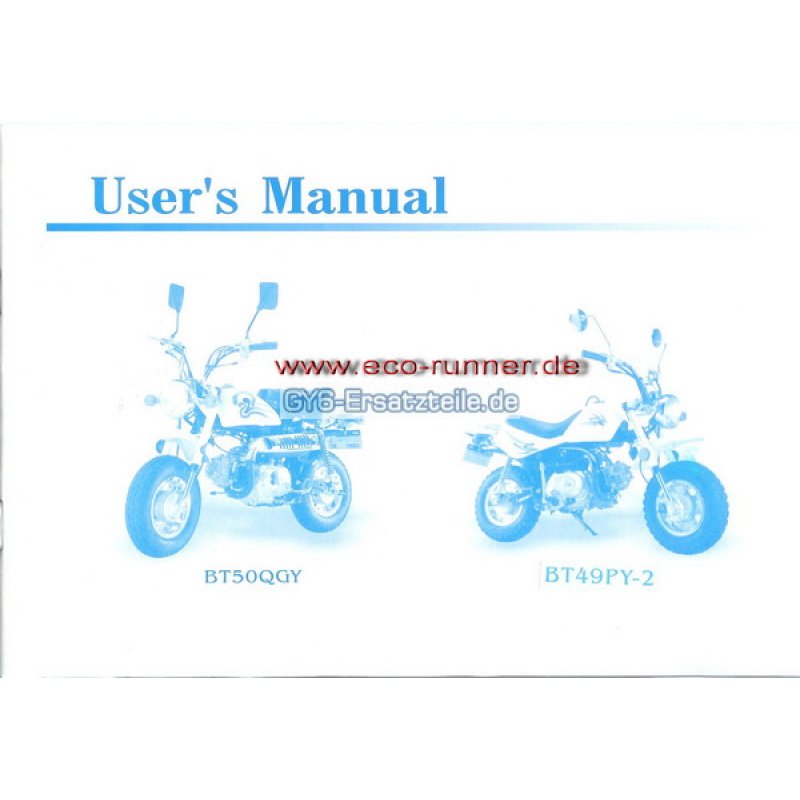 Handbuch für BT50QGY / BT49PY-2, 4,90
