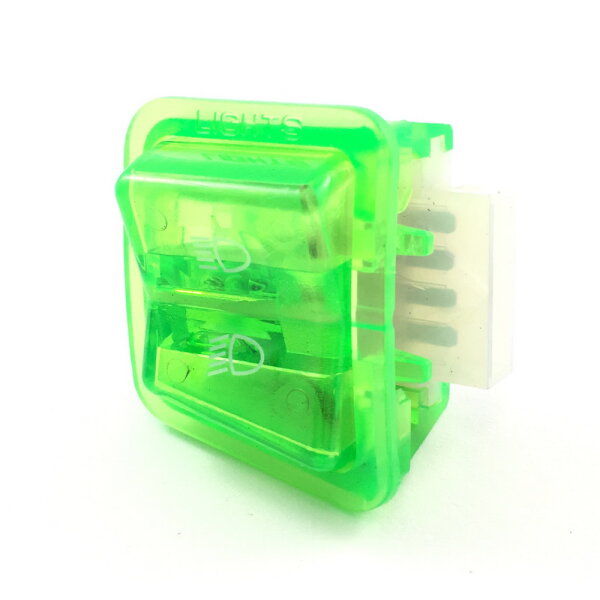 13 - Abblend-/Fernlichtschalter in grün transparent