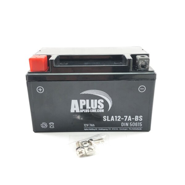 BATTERIE 12V 7.0Ah SLA 12-7A-BS YTX7A-BS für BAOTIAN BT49QT / BT125T ZNEN BENZHOU GY6